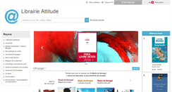 Desktop Screenshot of livresnumeriques.librairie-attitude.com
