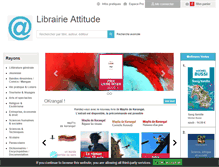 Tablet Screenshot of livresnumeriques.librairie-attitude.com